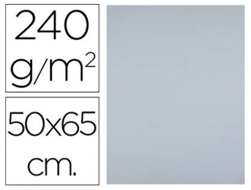 Cartolina liderpapel 50x65 cm 180 gr cinza , Liderpapel , 67841 , 8423473678415